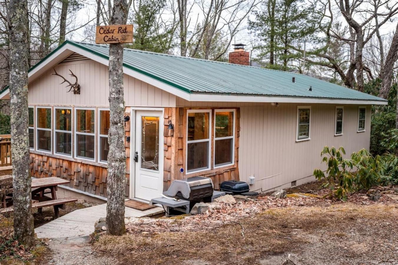 Gingercake Mtn Cottage At Linville Gorge - Wood Burning Fireplace Linville Falls Buitenkant foto